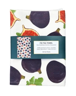 Fig Tea Towel by Corinne Alexander