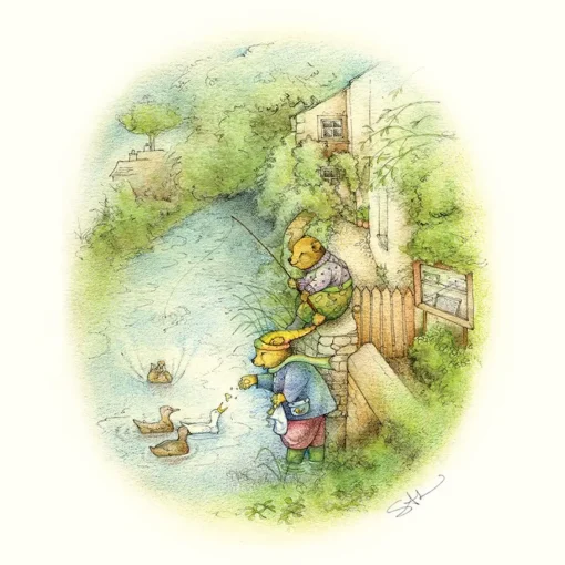 Fishing Greeting Card