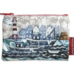 Fishing Village Small Zipped Purse