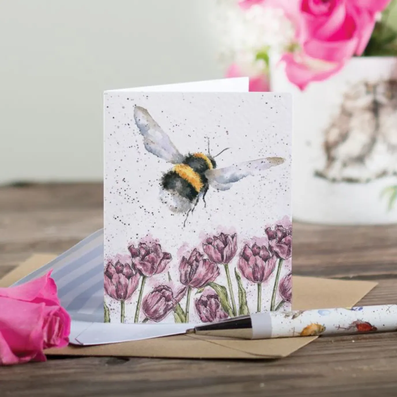 'Flight of the Bumblebee' Bee Enclosure Card