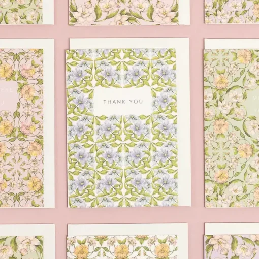 Flora Nouveau - Thank You - card