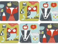 Folkland Coasters Set of 6
