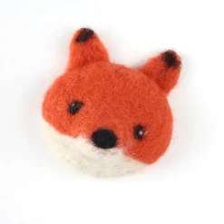 Fox Brooch Felting Kit