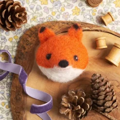 Fox Brooch Felting Kit