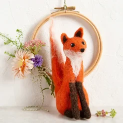 Fox Needle Felting Kit