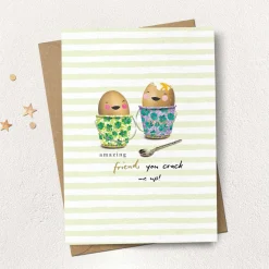 Friend, you crack me up! Greeting Card