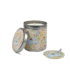 Garden Picnic- Lime, Basil & Mandarin Candle Tin