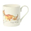 Ginger and White Cat Bone China Mug