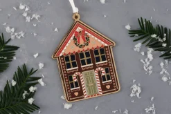 Gingerbread House Tree Decoration