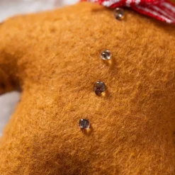 Gingerbread Man Wool Mix Felt Craft Mini Kit