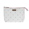 Hearts Large Canvas Wash Bag