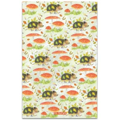 Hedgehogs Tea Towel