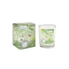 Hens- Wildflower Glass Candle