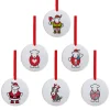 Herdy Limited Edition China Christmas Tree Decorations (Set of 6)