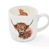Highland Coo Small Bone China Mug (11oz)