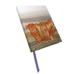 Highland Coos Bound Notebook