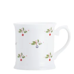 Holly and Berry Bone China Mug
