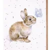 'I Spy a Butterfly' Bunny Birthday Greetings Card