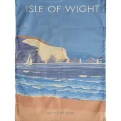 Isle of Wight - The Polar Bear Tea Towel
