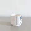 Jasmine Ceramic Small Footed Tea Light Holder