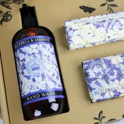 Kew Gardens Bluebell &  Jasmine Essential Hand Care Gift Box