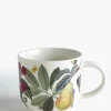 Kew Gardens Fruit and Floral White Mug