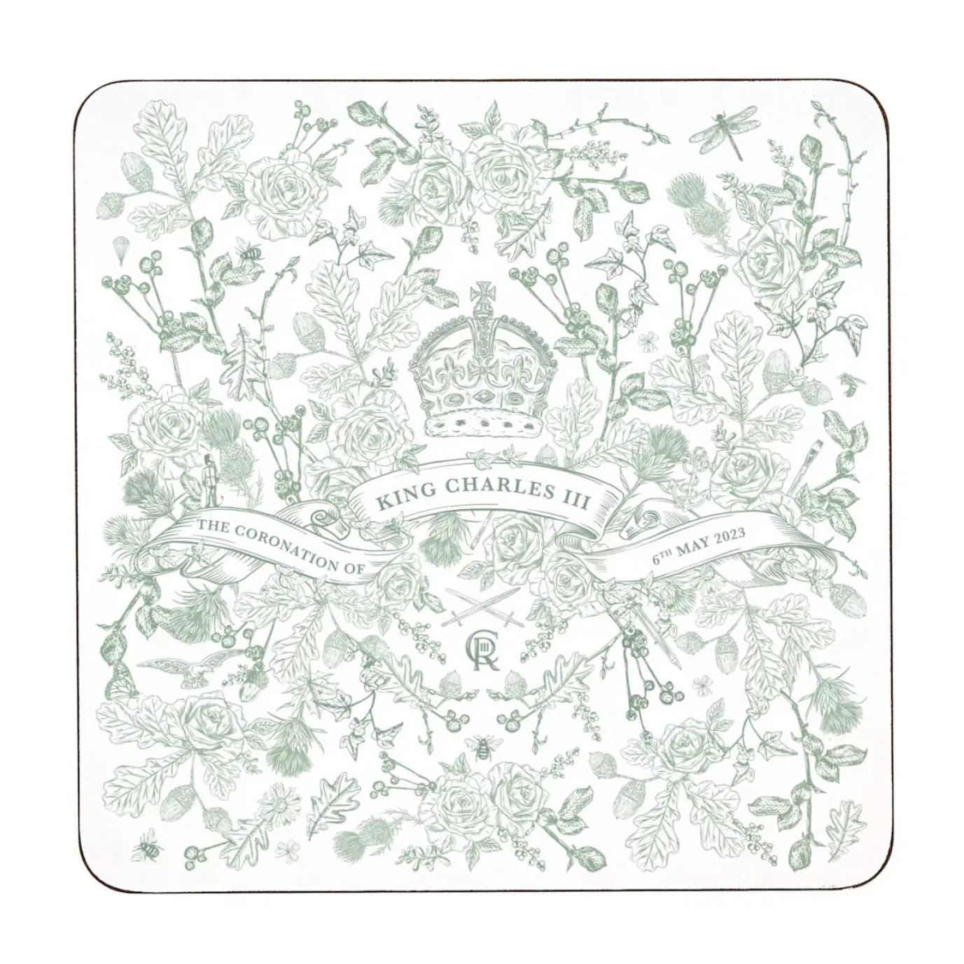 King Charles lll Coronation Set of 4 Coasters