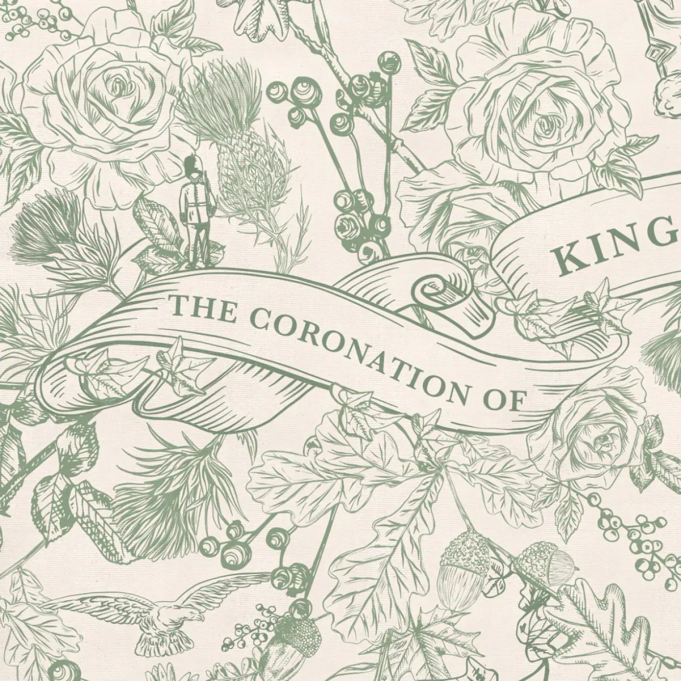 King Charles lll Coronation Set of 4 Coasters