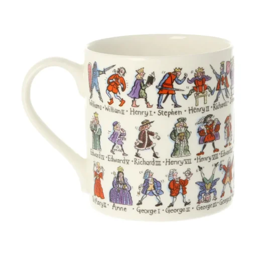 Kings & Queens of England Bone China Mug