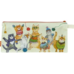 Kittens in Mittens Long Project Bag