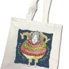 Knitting is my Happy Place Canvas Bag