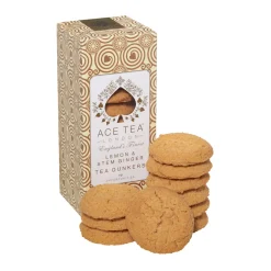 Lemon and Stem Ginger Tea Dunkers by Ace Tea of London 150 g