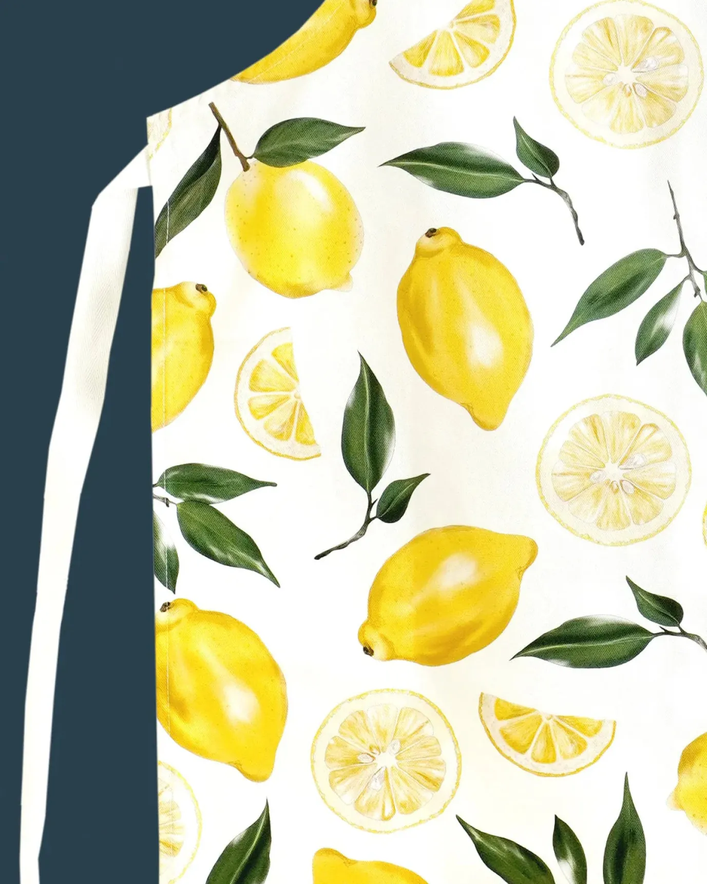 Lemon Apron by Corinne Alexander