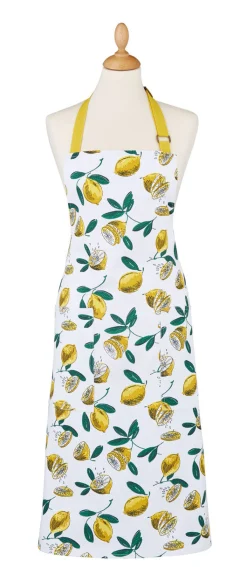 Lemon Cotton Apron