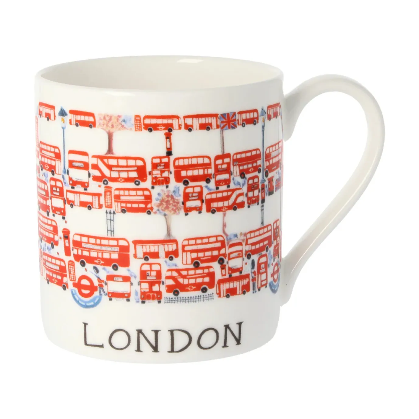 London Bus Bone China Mug