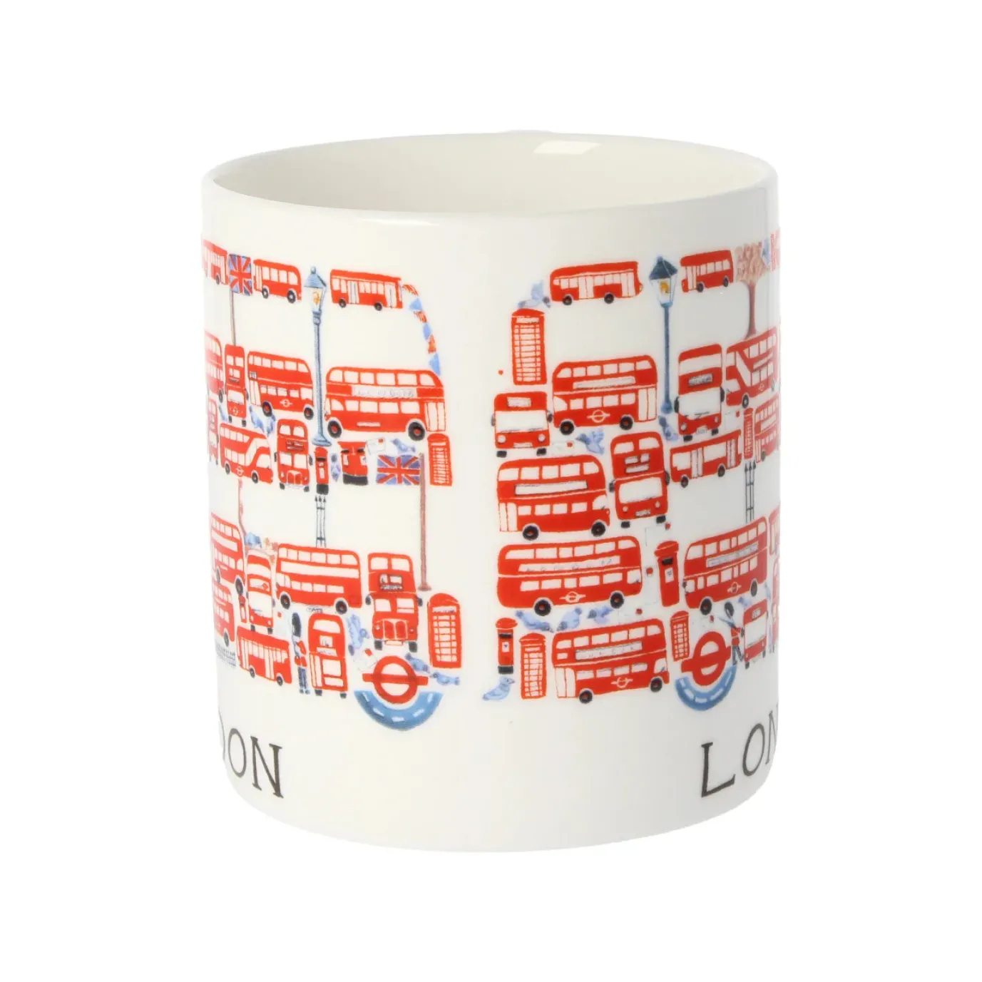 London Bus Bone China Mug