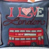London Bus Pillow