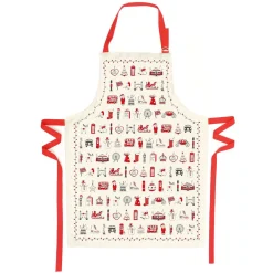 London Christmas Apron