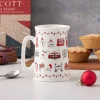 London Christmas Half Pint Jug