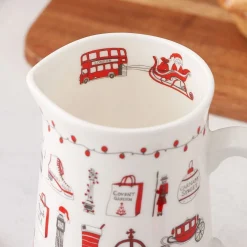 London Christmas Half Pint Jug