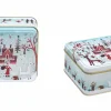 Lucy Loveheart Small Square Winter Tin