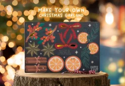 Make Your Own Wooden Spiced Orange Christmas Garland