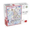 Map of England 1000 Piece Jigsaw Puzzle