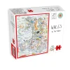 Map of Wales Cymru 1000 Piece Jigsaw Puzzle