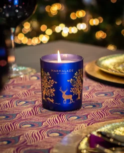 Midnight Woods Large Glass Candle