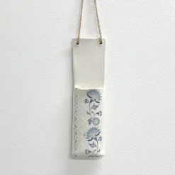 Narrow Hanging Planter Pocket - Jasmine