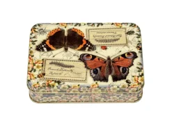 Nostalgia - Vintage Butterflies Small Rectangular tin