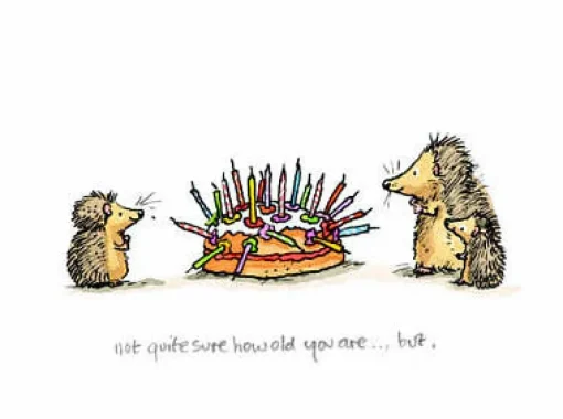 Not Sure How Old You Are Greetings Card