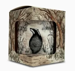 Oakwood & Bergamot China Pot Candle - Badger