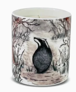 Oakwood & Bergamot China Pot Candle - Badger